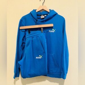 Mens Medium Puma Hoodie & Jogger Set